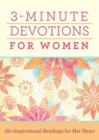 3-Minute Devotions for Women Large Print: 180 Inspirational Readings Her Heart