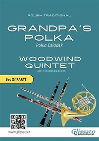 Woodwind Quintet / Ensemble Sheet Music "Grandpa's Polka" (set of parts)