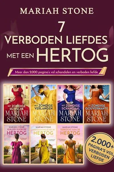 7 verboden liefdes met een hertog – De ultieme Regency-romance bundel: 7 meeslepende verhalen – meer dan 2.000 pagina’s vol schandalen, passie en verlangen