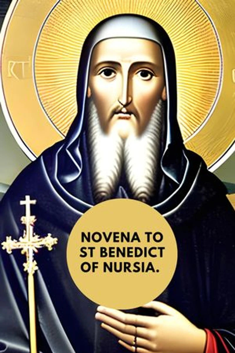 NOVENA TO ST BENEDICT OF NURSIA: The Novena prayers, legacy and life of St Benedict of Nursia