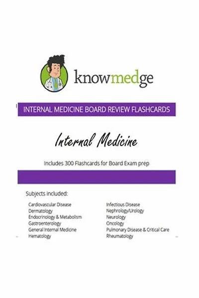 Internal Medicine Board Review Flashcards