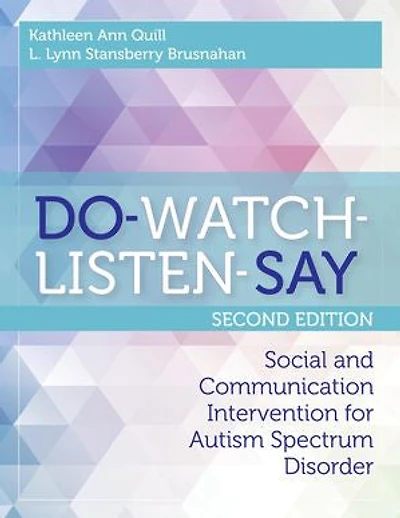 Do-watch-listen-say: Social And Communication Intervention For Autism Spectrum Disorder