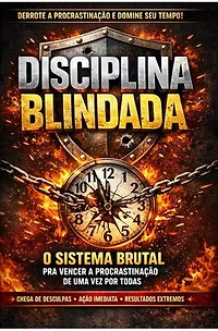 Disciplina Blindada: O Sistema Brutal Pra Vencer a Procrastinação de Uma Vez Por Todas