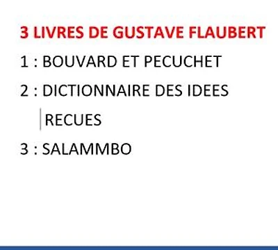 3 ebooks de Gustave Flaubert
