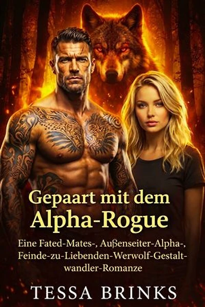 Gepaart mit dem Alpha-Rogue: Eine Fated-Mates-, Außenseiter-Alpha-, Feinde-zu-Liebenden-Werwolf-Gestaltwandler-Romanze
