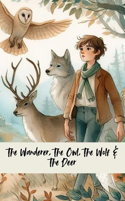 The Wanderer, The Owl, The Wolf, and The Deer