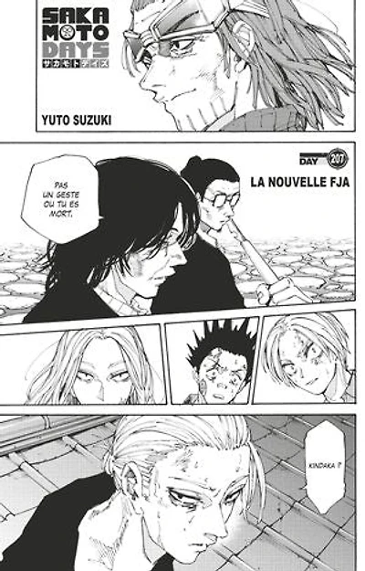 Sakamoto Days - Chapitre 207: La nouvelle FJA