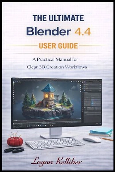 The ultimate Blender 4.4 User Guide: A Practical Manual for Clear 3D Creation Workflows