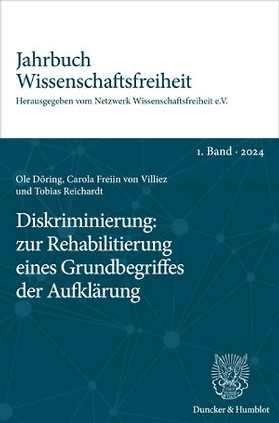 Diskriminierung: zur Rehabilitierung eines Grundbegriffes der Aufklärung.