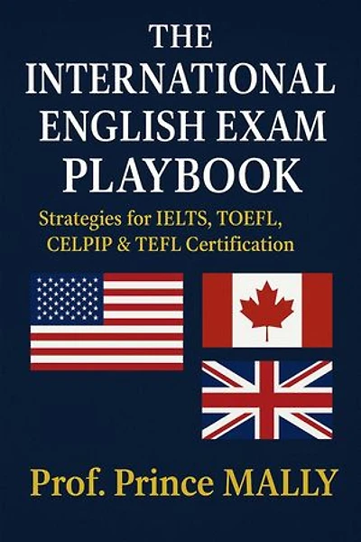 The International English Exam Playbook: Strategies for IELTS, TOEFL, CELPIP & TEFL Certification