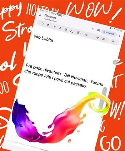 Fra poco diventerò Bill Newman, l'uomo che ruppe tutti I ponti col passato