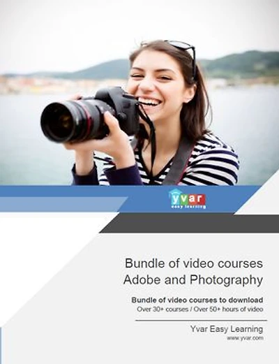 Adobe and Photography video courses: Download 30+ video courses about Design and Adobe