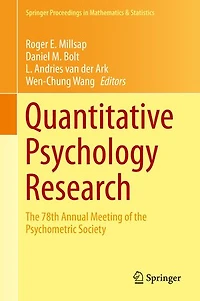 Quantitative Psychology Research: The 78th Annual Meeting Of Psychometric Society