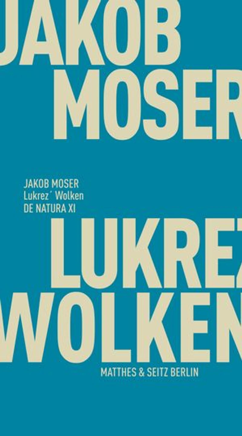 Lukrez' Wolken: Naturgewalt und Phantasma