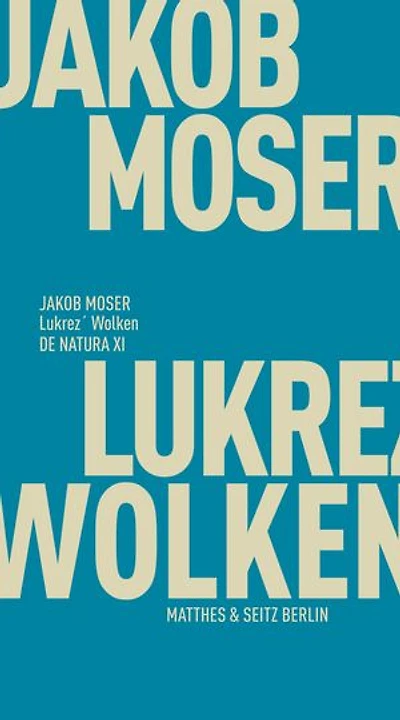 Lukrez' Wolken: Naturgewalt und Phantasma