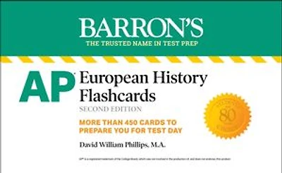 AP European History Flashcards, Second Edition: Up-to-Date Review + Sorting Ring for Custom Study