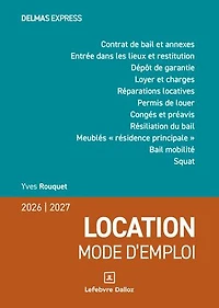 Location, mode d'emploi: 2026-2027
