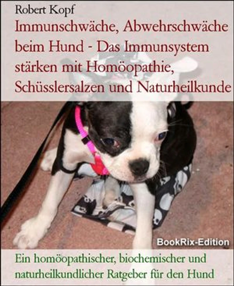 Immunschwäche, Abwehrschwäche beim Hund - Das Immunsystem stärken mit Homöopathie, Schüsslersalzen und Naturheilkunde: Ein homöopathischer, biochemischer und naturheilkundlicher Ratgeber für den Hund