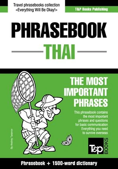 English-Thai phrasebook and 1500-word dictionary