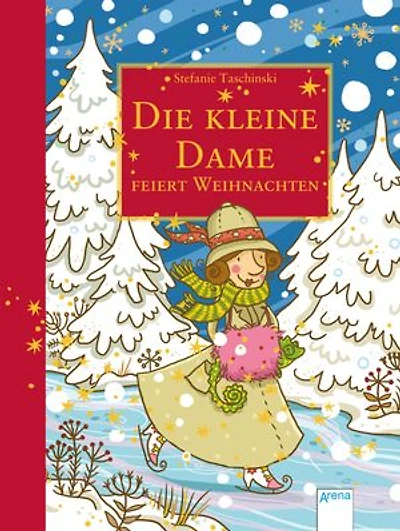 Die kleine Dame feiert Weihnachten