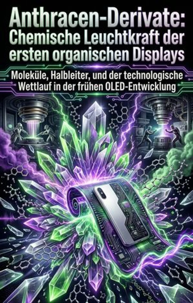 Anthracen-Derivate: Chemische Leuchtkraft der ersten organischen Displays: Moleküle, Halbleiter, und der technologische Wettlauf in der frühen OLED-Entwicklung