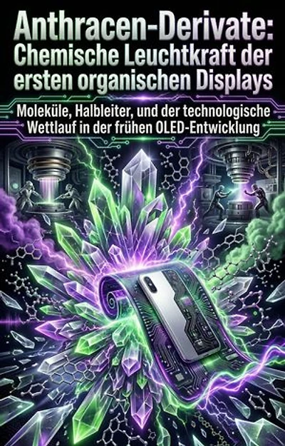 Anthracen-Derivate: Chemische Leuchtkraft der ersten organischen Displays: Moleküle, Halbleiter, und der technologische Wettlauf in der frühen OLED-Entwicklung