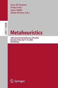 Metaheuristics: 14th International Conference, MIC 2022, Syracuse, Italy, July 11-14, Proceedings