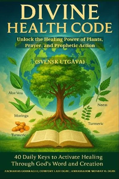 DIVINE HEALTH CODE - 40 Daily Keys to Activate Healing Through God's Word and Creation Unlock the Healing Power of Plants, Prayer, and Prophetic Action SWEDISH EDITION (Svensk utgåva)