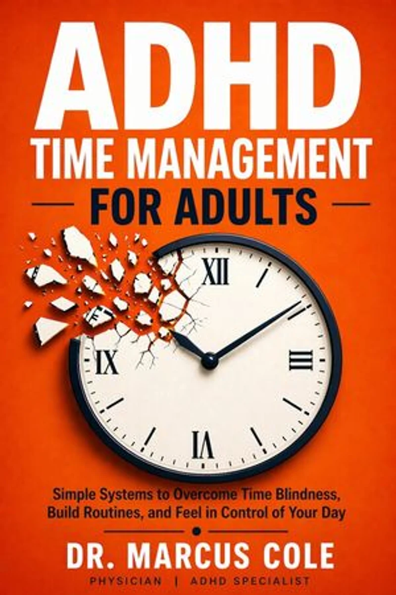 ADHD Time Management for Adults: Simple Systems to Overcome Time Blindness, Build Routines, and Feel in Control of Your Day