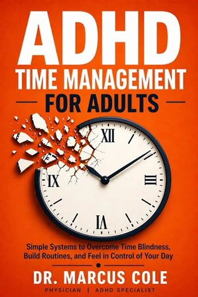 ADHD Time Management for Adults: Simple Systems to Overcome Time Blindness, Build Routines, and Feel in Control of Your Day