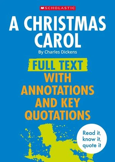 A Christmas Carol: Full Text with Annotations and Key Quotations - eBook