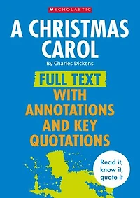 A Christmas Carol: Full Text with Annotations and Key Quotations - eBook