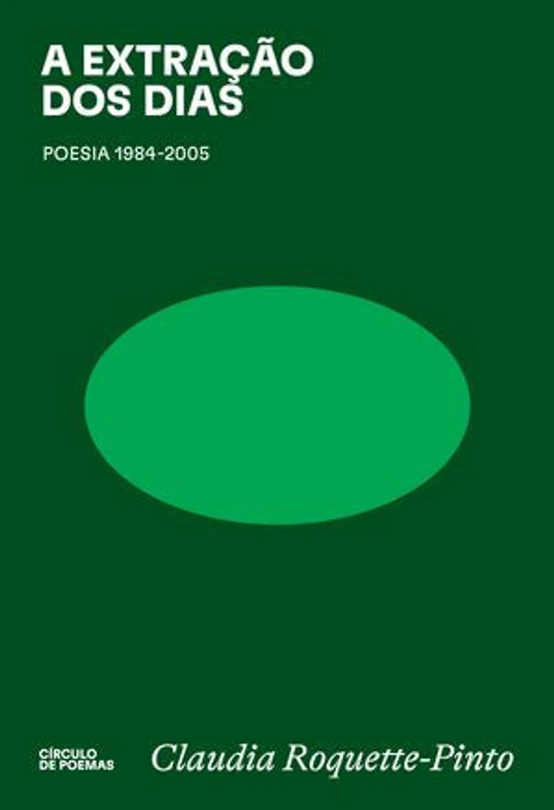 A extração dos dias: poesia 1984-2005