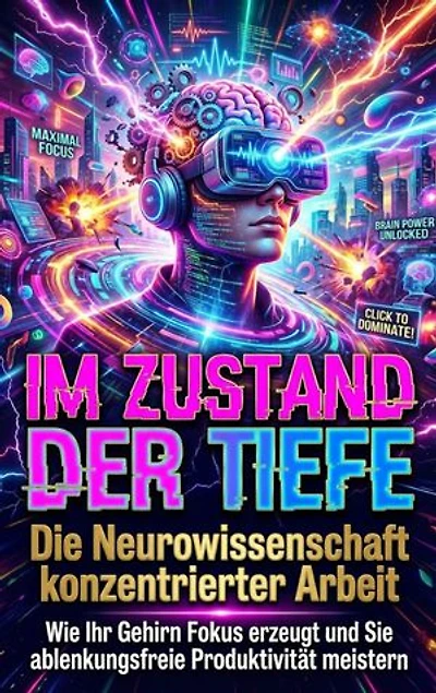 Im Zustand der Tiefe: Die Neurowissenschaft konzentrierter Arbeit: Wie Ihr Gehirn Fokus erzeugt und Sie ablenkungsfreie Produktivität meistern