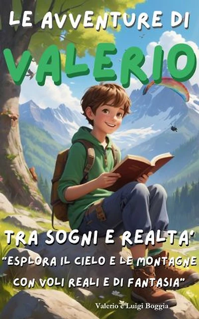 Le avventure di Valerio tra sogni e realtà: Esplora il cielo e le montagne con voli reali e di fantasia