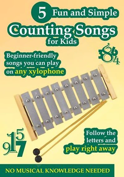 5 Fun and Simple Counting Songs to Play on Any Xylophone: Play by Letters