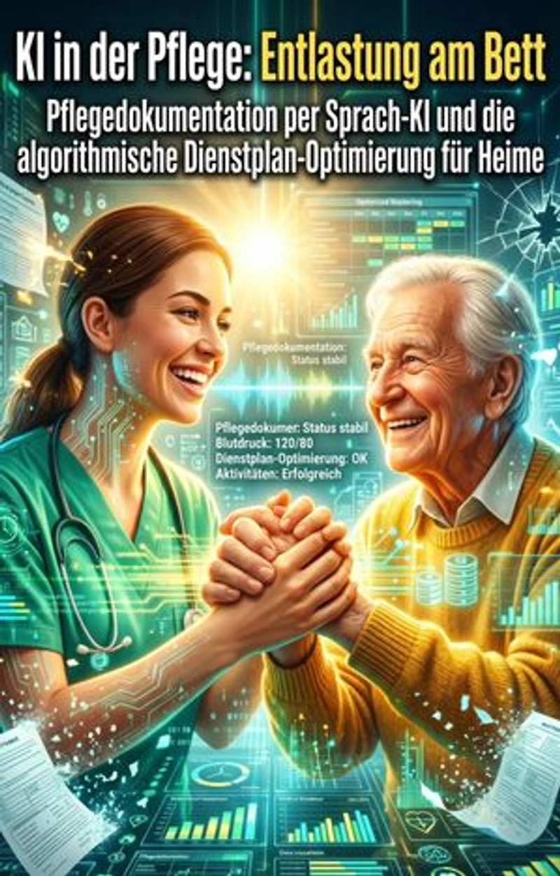 KI in der Pflege: Entlastung am Bett: Pflegedokumentation per Sprach-KI und die algorithmische Dienstplan-Optimierung für Heime