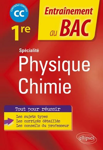 Spécialité Physique-chimie - Première: Contrôle continu