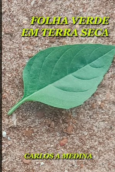 Folha Verde Em Terra Seca