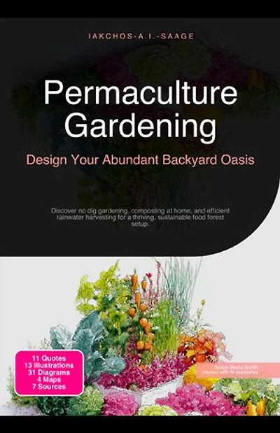 Permaculture Gardening: Design Your Abundant Backyard Oasis: Discover no dig gardening, composting at home, and efficient rainwater harvesting for a thriving, sustainable food forest setup.