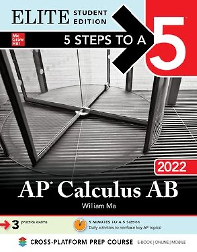 5 Steps to a 5: AP Calculus AB 2024 Elite Student Edition