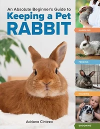 An Absolute Beginner's Guide to Keeping a Pet Rabbit: Handling, Feeding, Housing, and Grooming