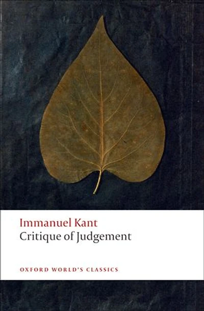 Critique of Judgement