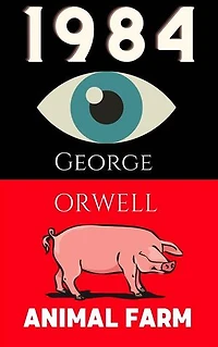 1984, Animal Farm (Set of 2 Books)