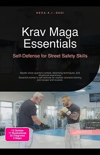 Krav Maga Essentials: Self-Defense for Street Safety Skills: Master close quarters combat, disarming techniques, and situational awareness. Essential women's self defense for realistic scenario training and escape and evasion.