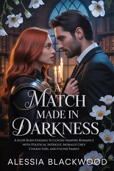 A Match Made in Darkness: A Slow Burn Enemies to Lovers Vampire Romance with Political Intrigue, Morally Grey Characters, and Found Family