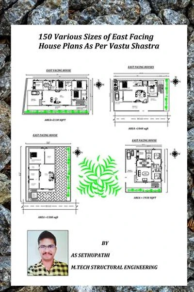 150 Various Sizes of East Facing House Plans As Per Vastu Shastra: First, #1
