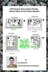 150 Various Sizes of East Facing House Plans As Per Vastu Shastra: First, #1