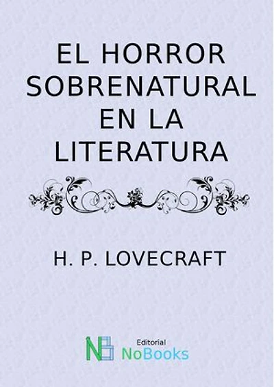 El horror sobrenatural en la literatura