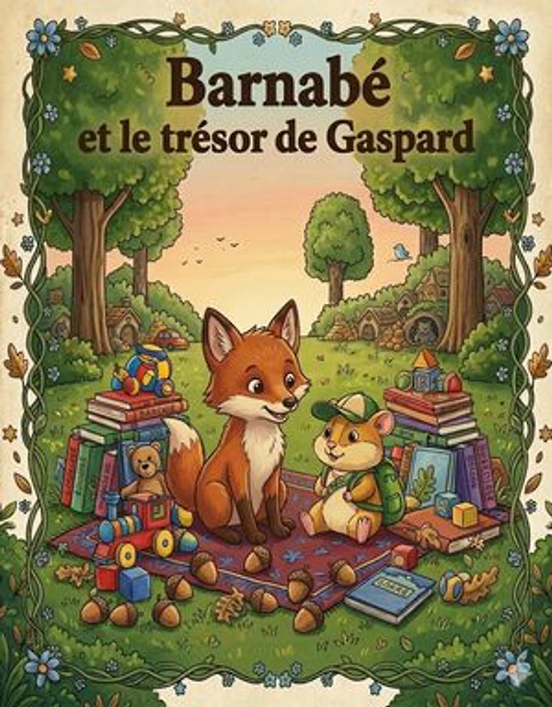 Barnabé etle trésor de Gaspar: Les aventures de barnabé le petit renardeau, #1